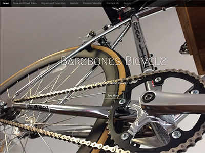 New Website for Barebones Bicycle
